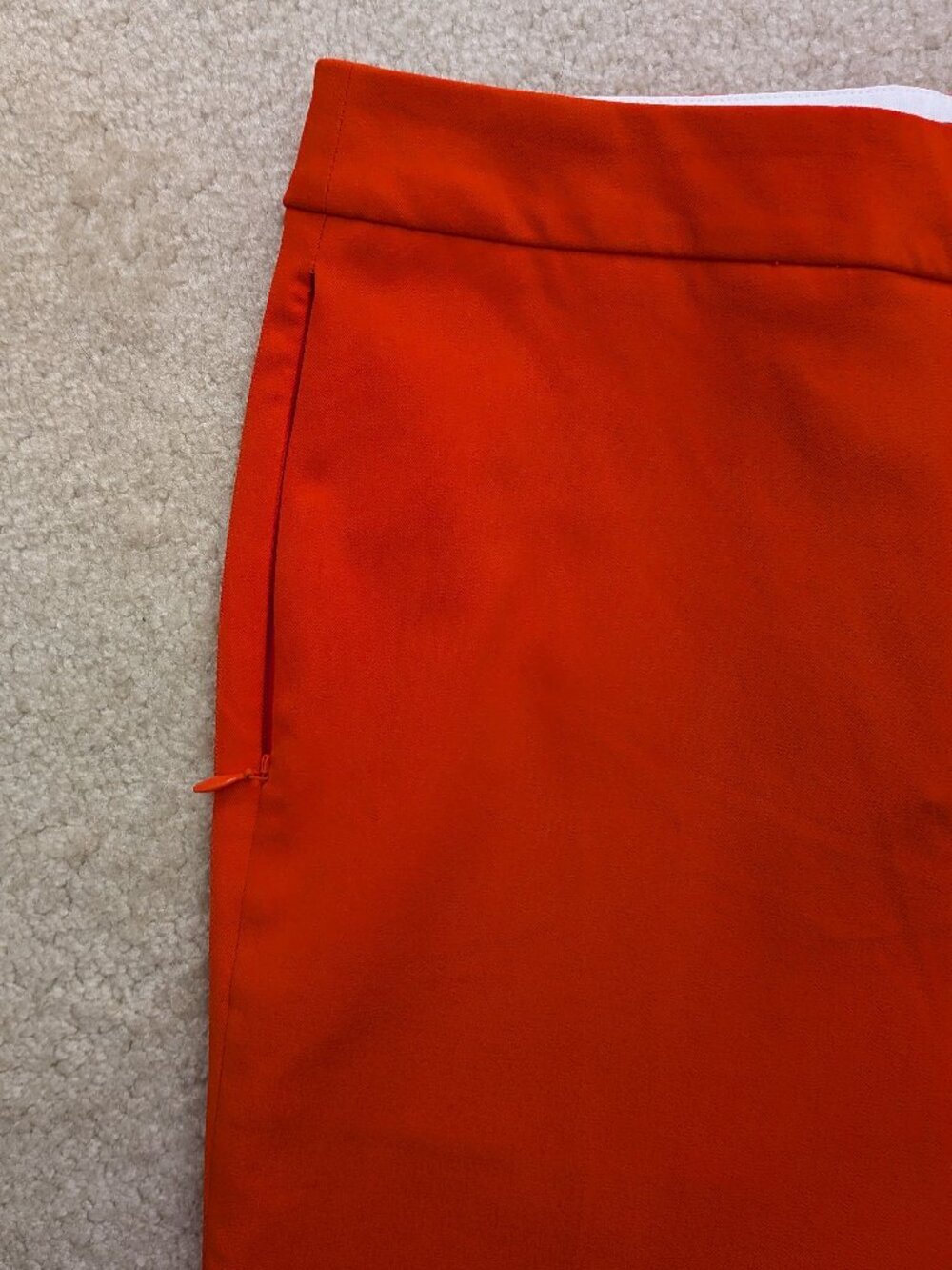 NWT Talbots straight orange pants 4 - Picture 8 of 12